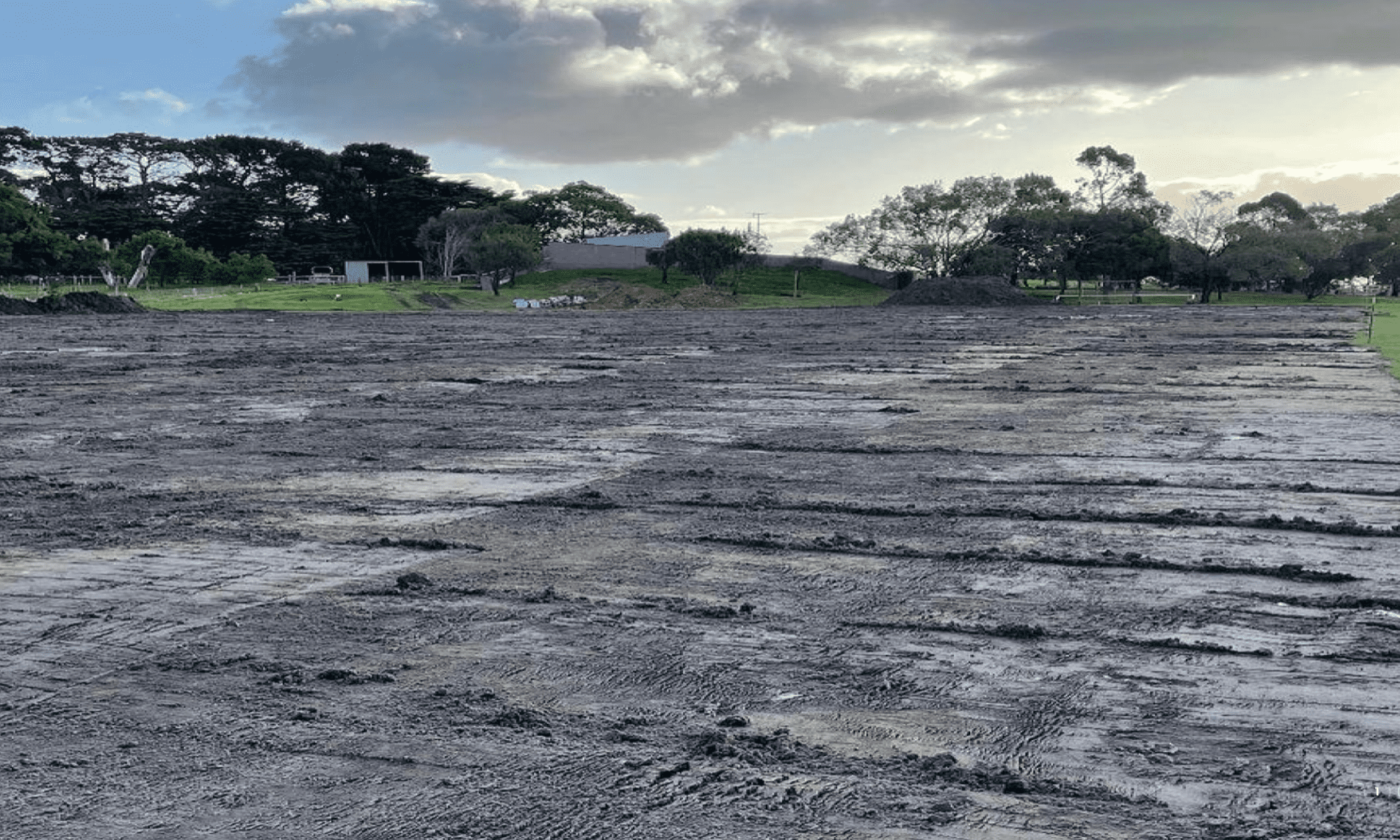 Before the transformation of Bellarine Secondary College land into a thriving Farm My School regenerative school farm